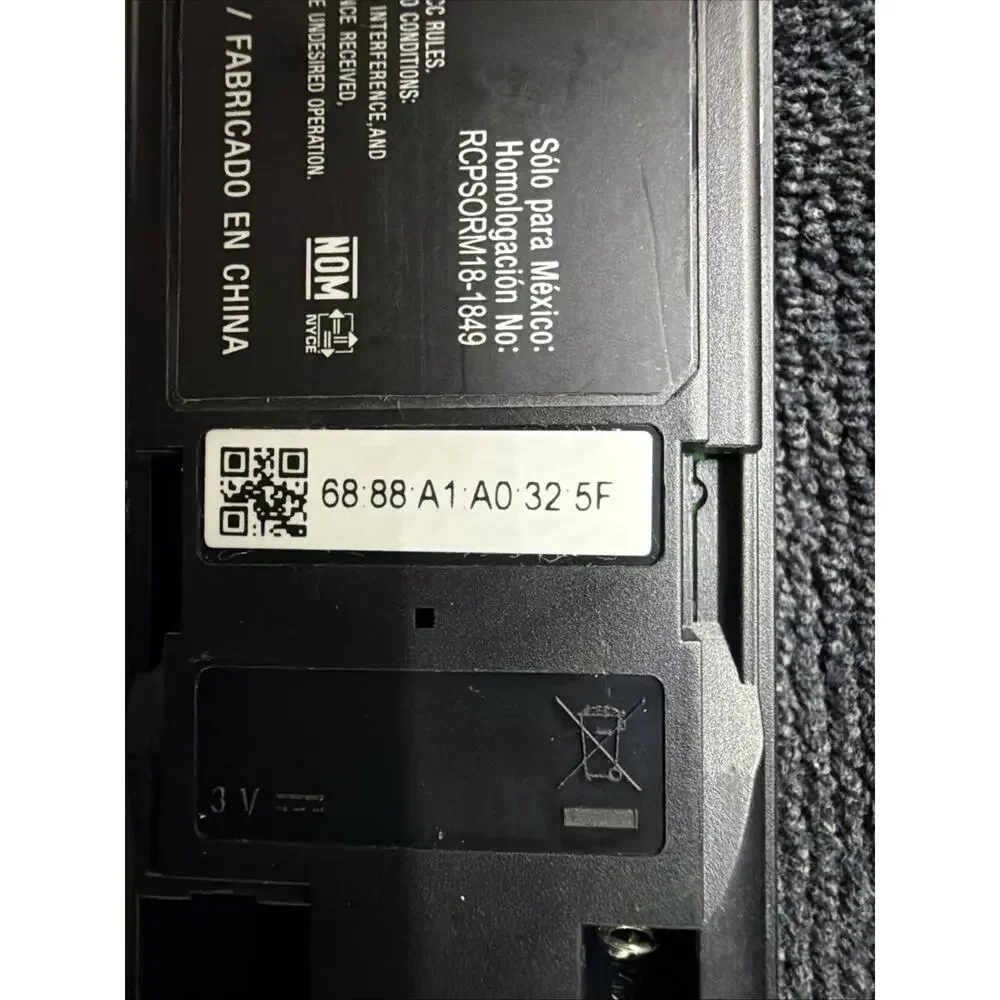 Sony RMF-TX500U Voice Remote Control for XBR55A8H, XBR65A8H, XBR75A8H OEM